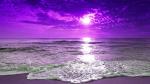 Diamond Painting purple Sea eckig 30x40cm